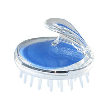 scalp massager blue